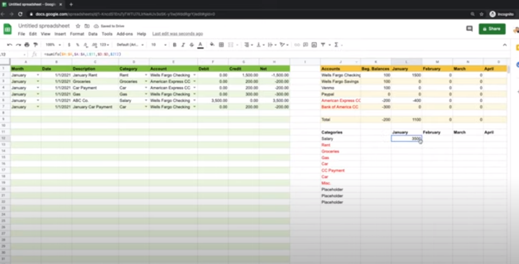 How To Keep Track Of Personal Finances In Excel A Guide How To Keep Track Of Personal Finances In Excel A Guide