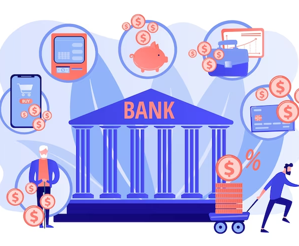 Illustration of Bank Operations
