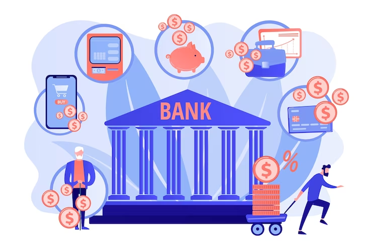 Illustration of Bank Operations