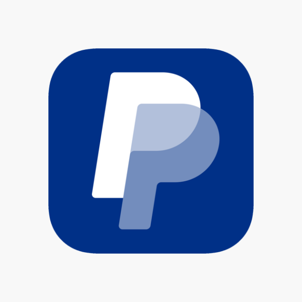 Logo of paypal